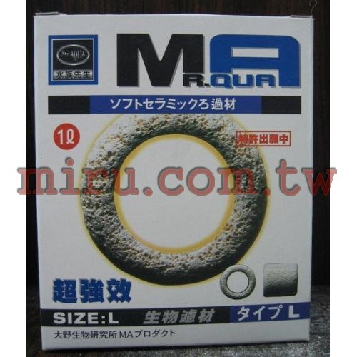 水族先生Mr.Aqua 超強效陶瓷環濾材(3L)(L型)