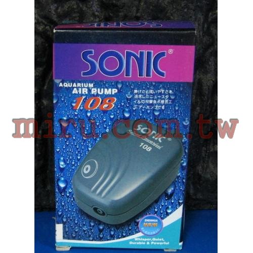 雅柏UP代理 SONIC 108單孔空氣幫浦(可微調)