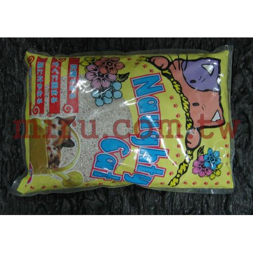 NAUGHTY CAT 貓砂、檸檬粗砂5L(粗)
