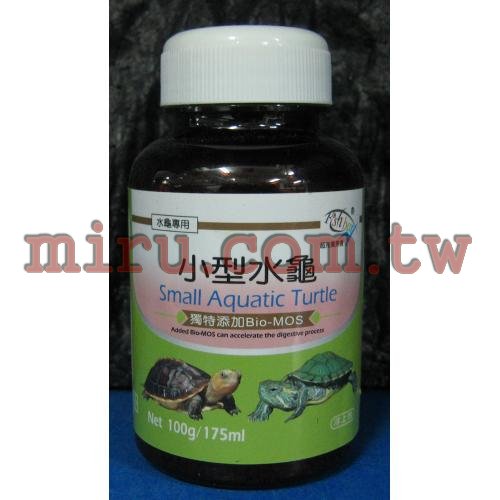 FishBar 小型水龜飼料(獨特添加Bio-MOS)100g