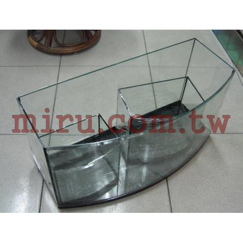 台灣製J&D高品質 3合一水晶海灣缸(長24cm寬16cm高21cm)(各式魚缸可接受訂製)