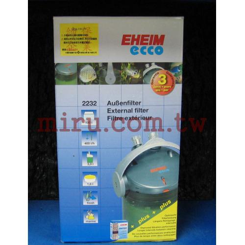 EHEIM ECCO易型機器人圓桶過濾器2232