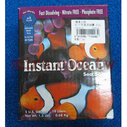 美國紅十字 Instant Ocean 即溶小丑鹽 5GAL