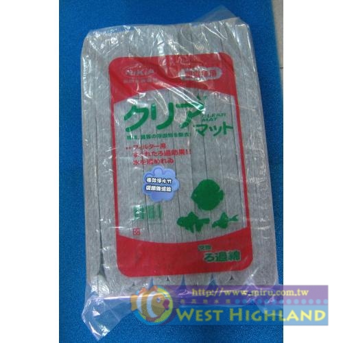 上部過濾用竹炭棉(六入)
