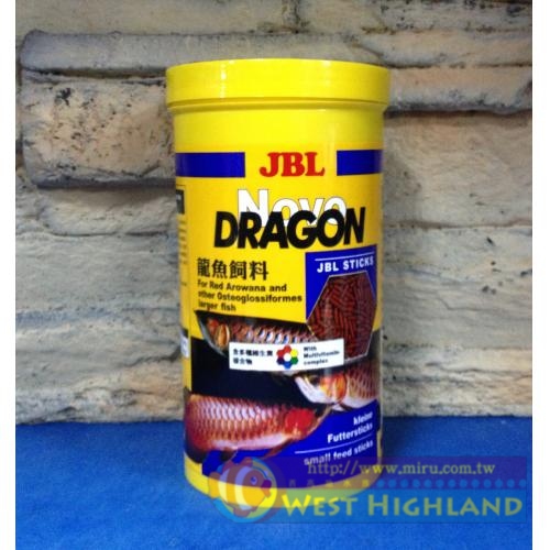 德國JBL Novo Dragon珍寶龍魚飼料 (250ml)