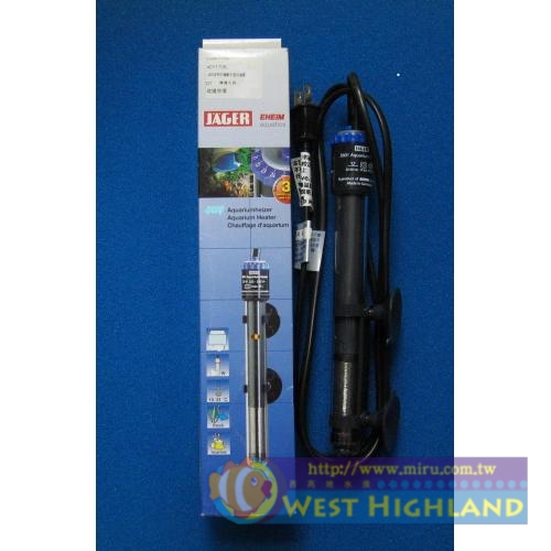 德國伊罕 EHEIM (JAGER) 耶格防爆自動加溫管(八種規格)(保固3年)125w