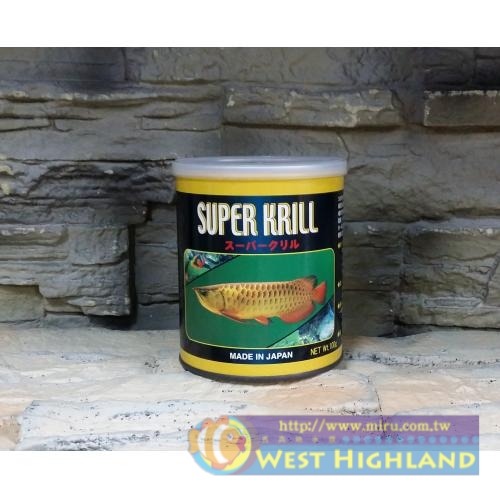 日本生產製造 原裝進口 優越代理高品質南極蝦SUPER KRILL 酷魚餌Z 100g