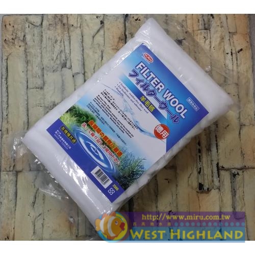 台灣Mr.Aqua水族先生 羊毛毯過濾棉 250g 頂級羊毛絨 白綿 過濾棉 羊毛絨 絨白棉