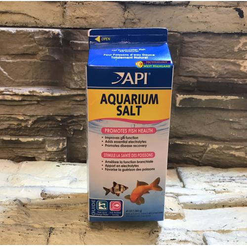 美國魚博士API 水族專用粗鹽(AQUARIUM SALT)(1840g)