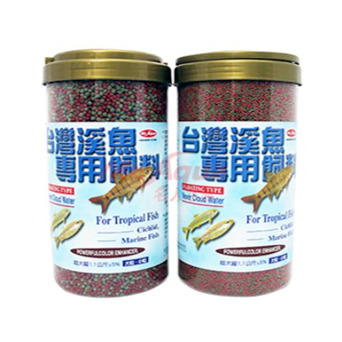 台灣水族先生Mr.Aqua 臺灣溪魚專用飼料1.1KG