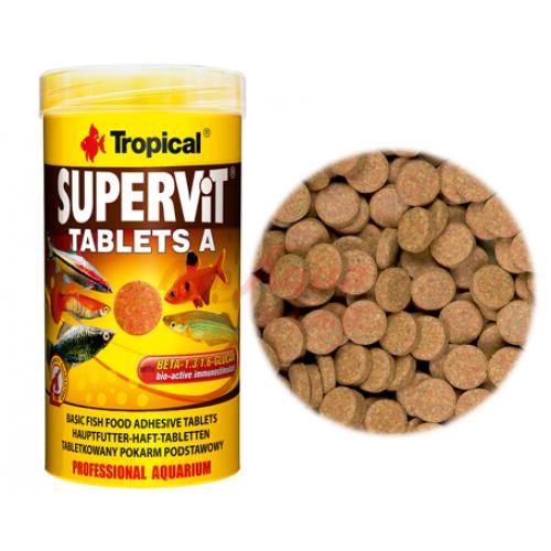 Tropical德比克增豔維他黏貼飼料(超強增豔專用)80錠