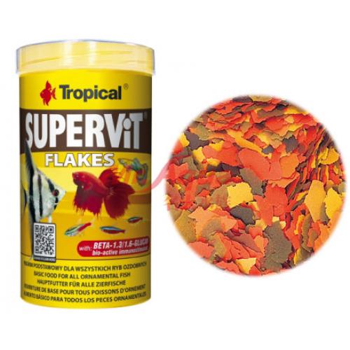 Tropical德比克熱帶魚增豔維他薄片飼料(1000ml)